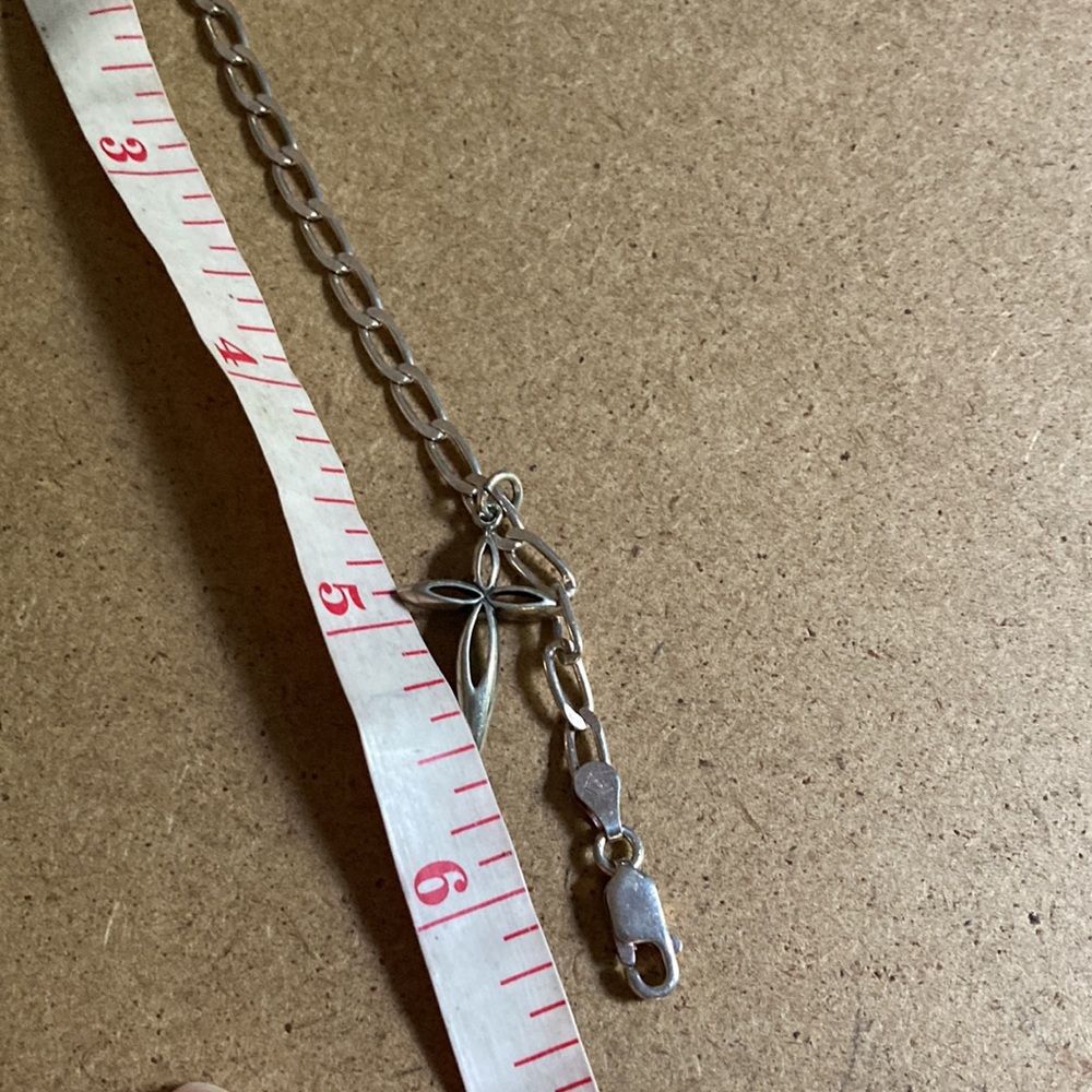 6.5 inch sterling silver bracelet - Picture 6 of 6